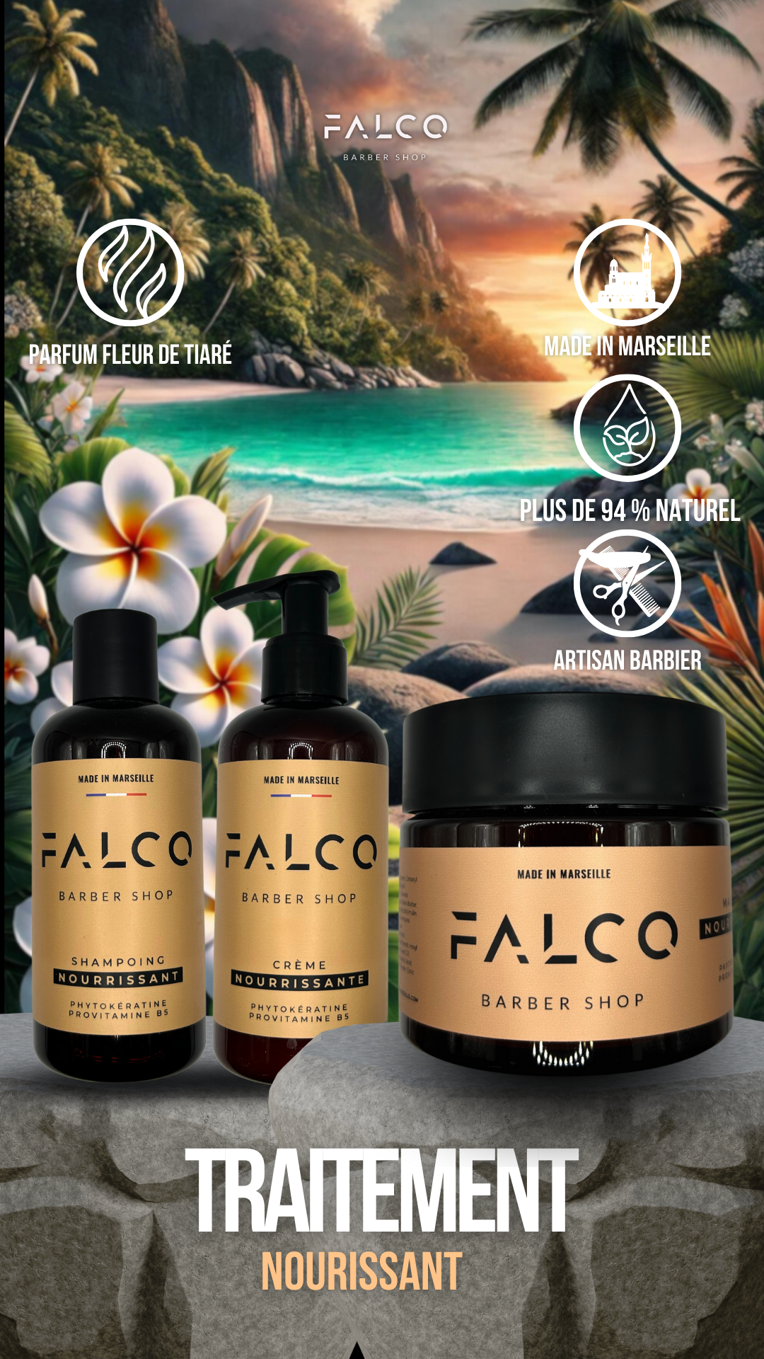 Crème Nourrissant Falco Barber Shop Marseille